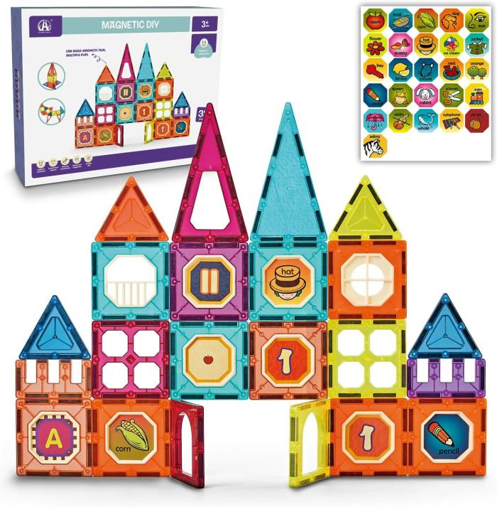 33 Pcs Magnetic Diy Building Blocks  |  Building Blocks Building Blocks Building Blocks