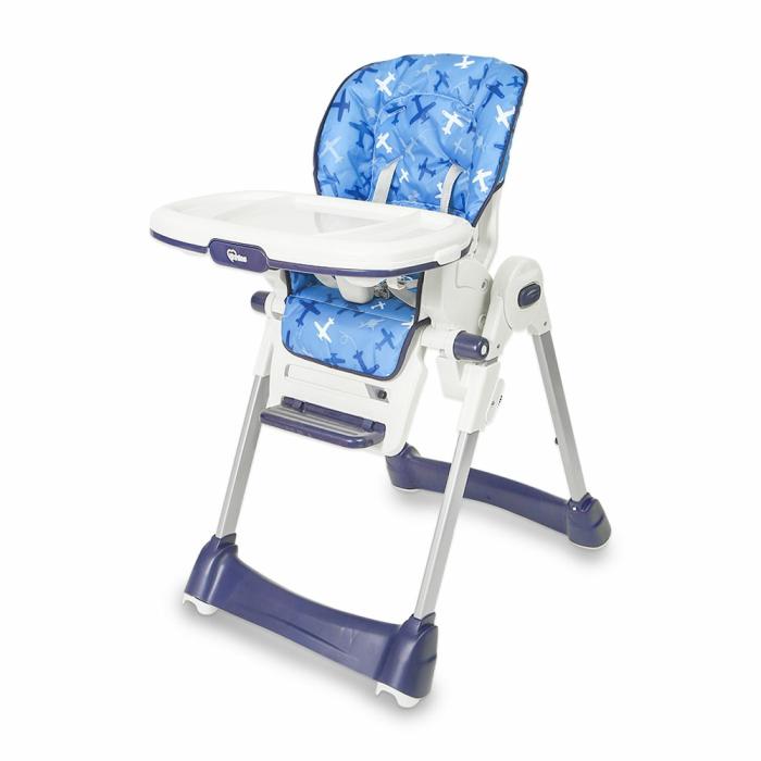 Adjustable High Chair (Blue Aeroplan)  |  High Chairs Chair And Table Set Chair And Table Set