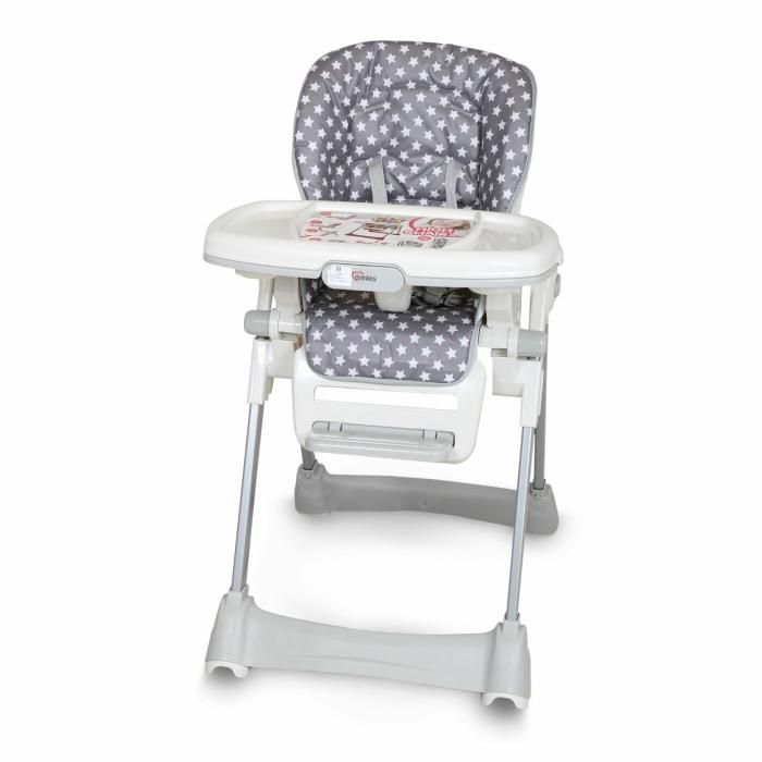 Adjustable High Chair (Grey)  |  Chair And Table Set Chair And Table Set Chair And Table Set