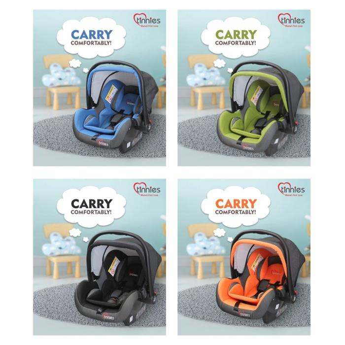 Baba Car Seat Cum Carry Coat Plus Rocker  |  Car Seats Stuff Seats Black