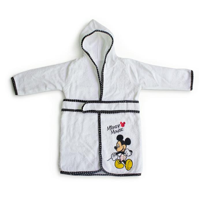 Bath Gown And Robe Mickey Mouse Black And White  |  Towels Bath And Skin Towels