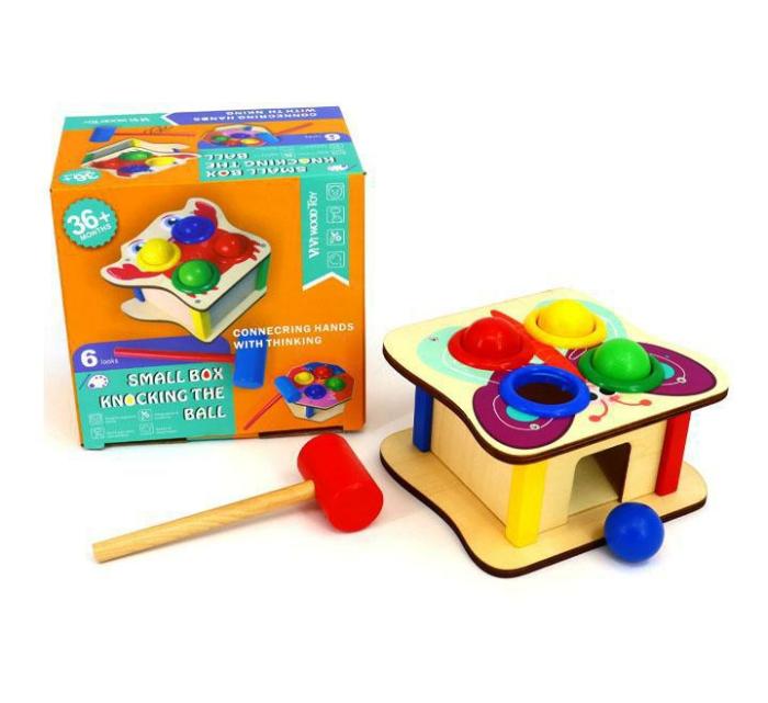 Box Knocking The Ball Toy Concerning Hands With Thinking  |  Wooden Learning Toys Toys Wooden Learning Toys