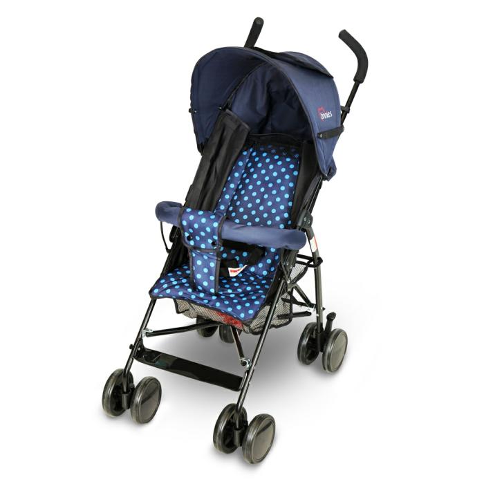 Buggy Dotted (Blue)  |  Stroller Gears Stroller