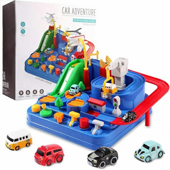 Car Adventure Race & Rescue Track With Magnetic Cars  |  Vehicles Toys Toys Vehicles Toys