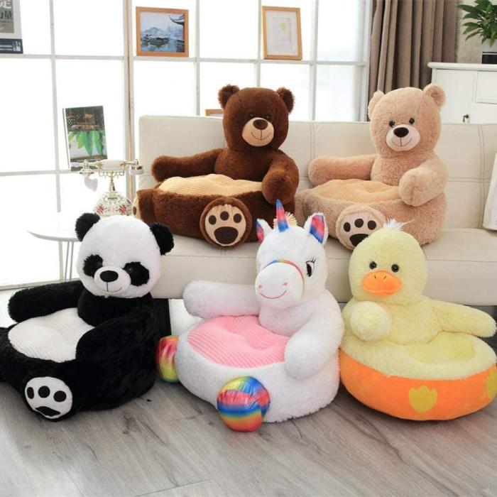 Cartoon Lovely Sofa Chair  |  Floor Seats & Sofa Seats Floor Seats & Sofa Seats Dark Brown Bear