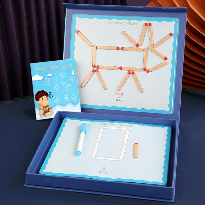 Creative Match Stick Puzzle  |  Board Game Board Game Board Game