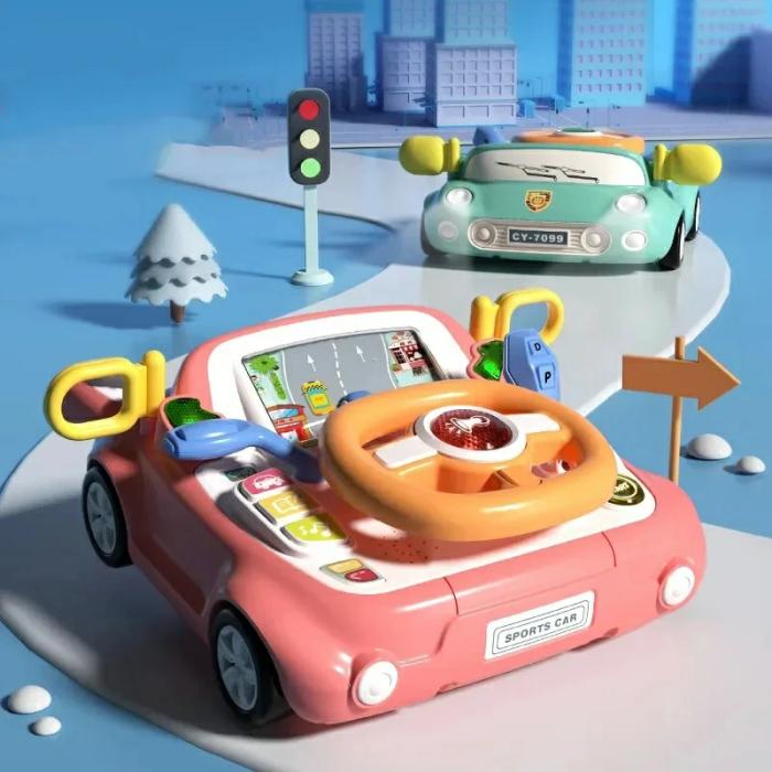 Driving Controller Steering Wheel With Light Music  |  Musical Toys Musical Toys Musical Toys