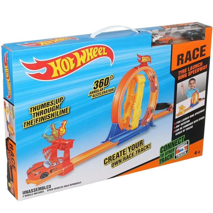 Hot Wheel Metal 360 Degrees Annular Acceleration Race Ring Speedway  |  Vehicles Toys Toys Vehicles Toys