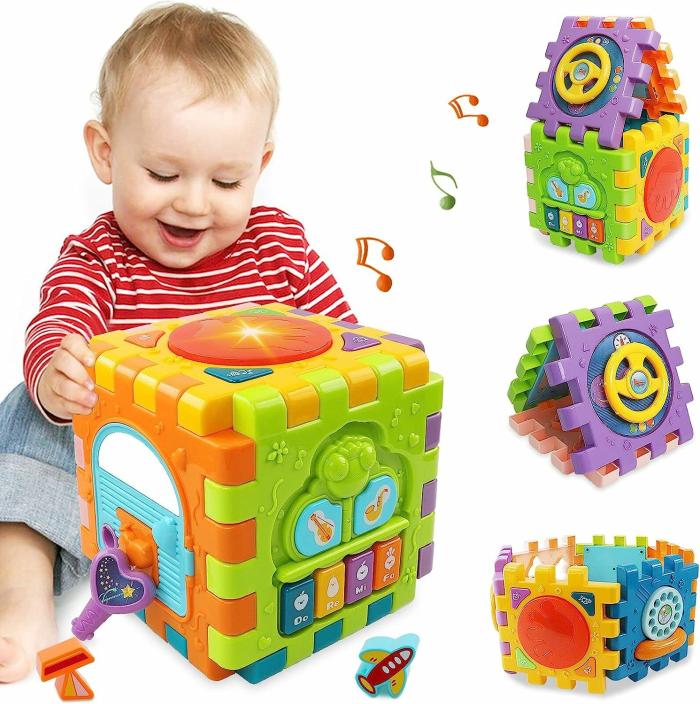 Huanger Activity Cube  |  Musical Toys Musical Toys Musical Toys