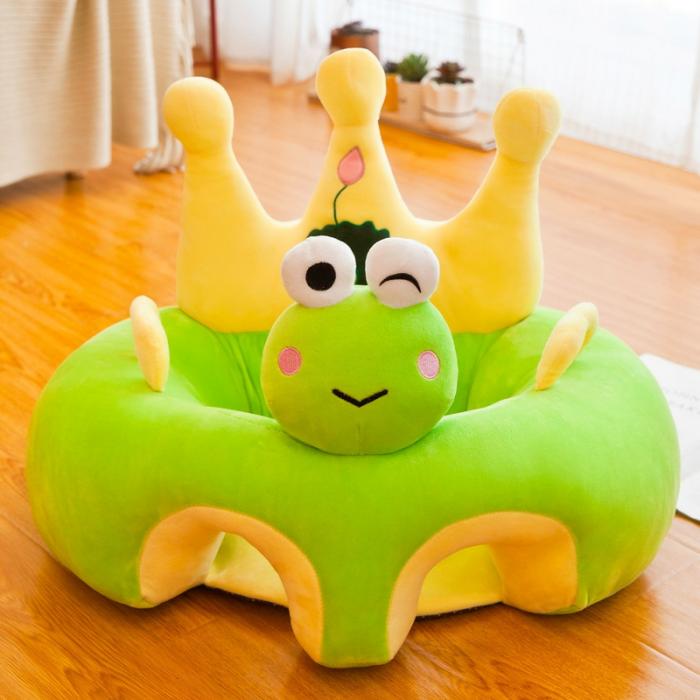 Learn To Sit With Back Support 3D Character Floor Seat Green Frog  |  Floor Seats & Sofa Seats Floor Seats & Sofa Seats Floor Seats & Sofa Seats