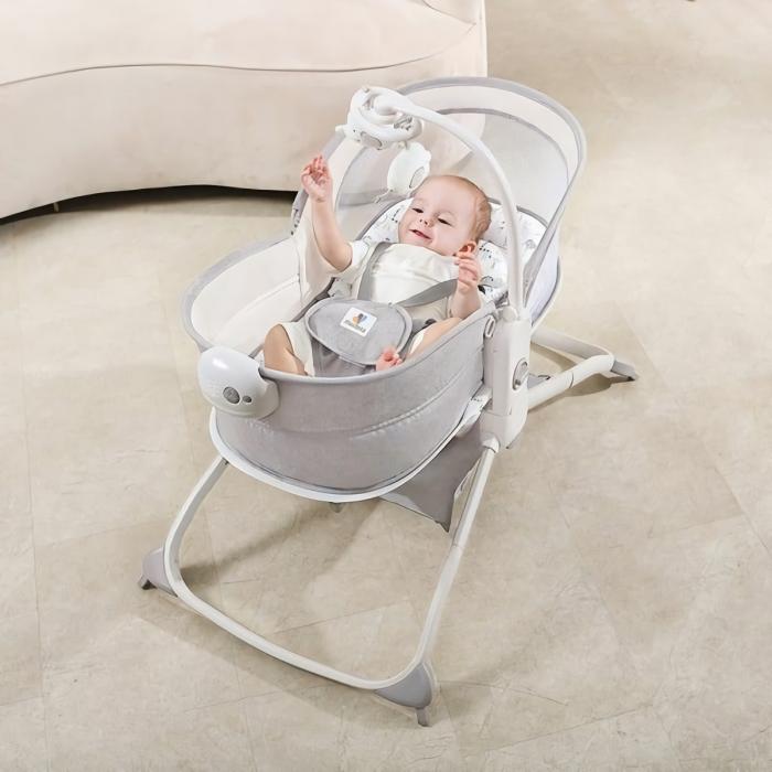 Mastela Swing Bassinet 6In1  |  Rockers Gears Rockers