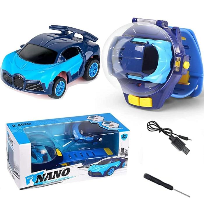 Mini Rc Car Watch Toy With Lights  |  Vehicles Toys Toys Green