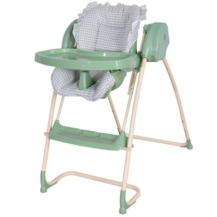 Mothercare High Chair + Auto Swing Green  |  High Chairs Gears High Chairs