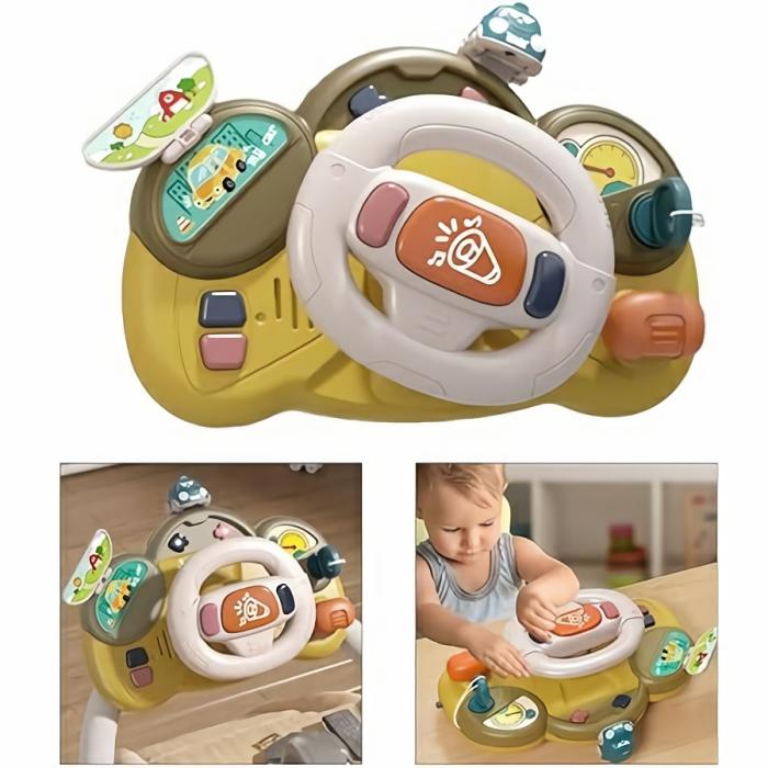 Multi-Functional Musical Steering Wheel  |  Vehicles Toys Musical Toys Musical Toys