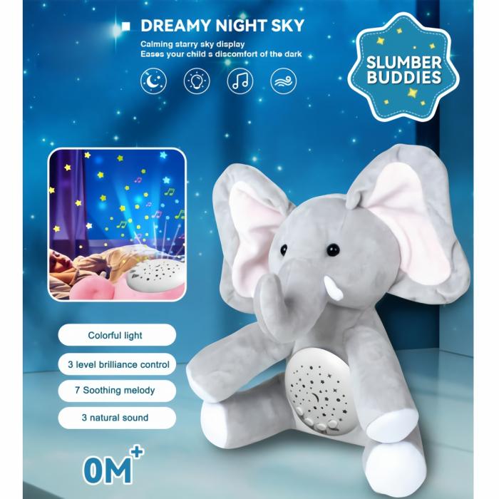 Plush Toy – Elephant – Music And Projector  |  Stuff Toys Stuff Toys Stuff Toys