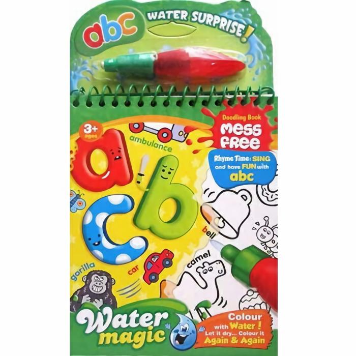 Reusable Magic Water Doodle Painting Drawing Book Abc (Small Letters)  |  Learning And Activity Toys Learning And Activity Toys Learning And Activity Toys