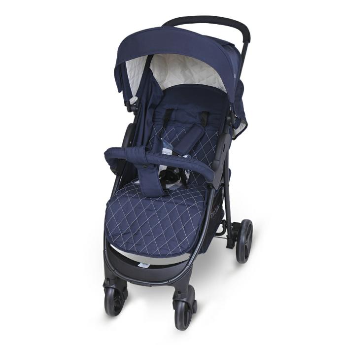 Stroller Diamond Pattern (Blue)  |  Stroller Gears Stroller