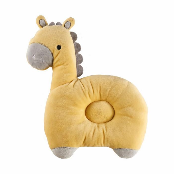 Round Head Pillow – Giraffe – Yellow  |  Pillow And Blanket Pillow And Blanket Pillow And Blanket